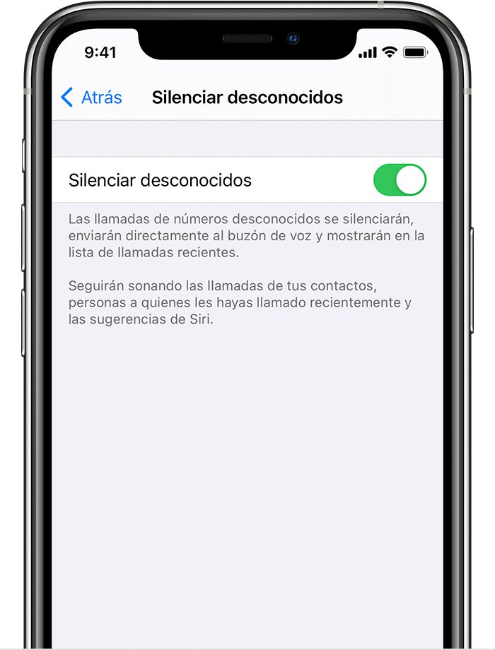 App para no recibir llamadas desconocidas