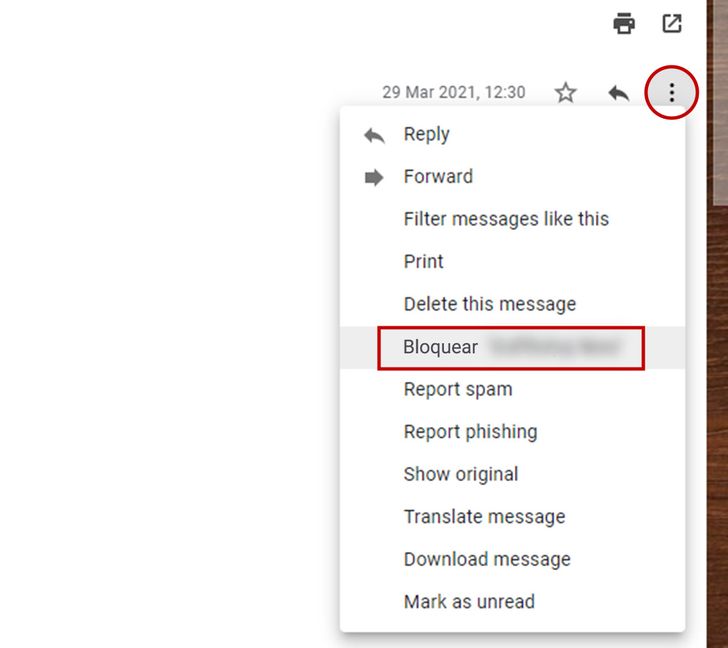 Como dejar de recibir emails