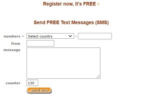 Numero de celular online para recibir mensajes