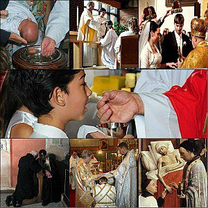 Quien puede recibir el sacramento de la eucaristia