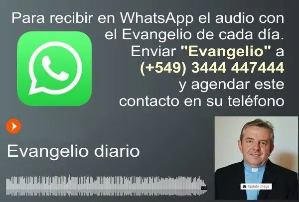 Recibir el evangelio diario por whatsapp