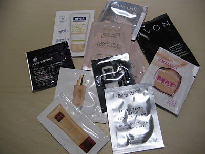 Recibir muestras gratis de cosmeticos