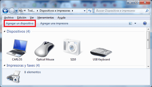 Transferir archivos por bluetooth windows 7