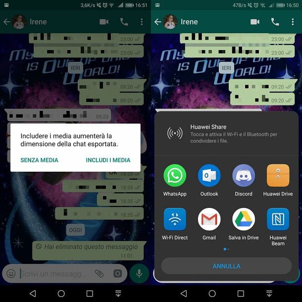 Transferir chats de android a iphone