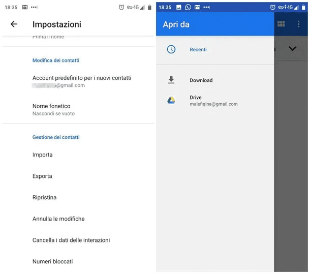 Transferir contactos de windows phone a android