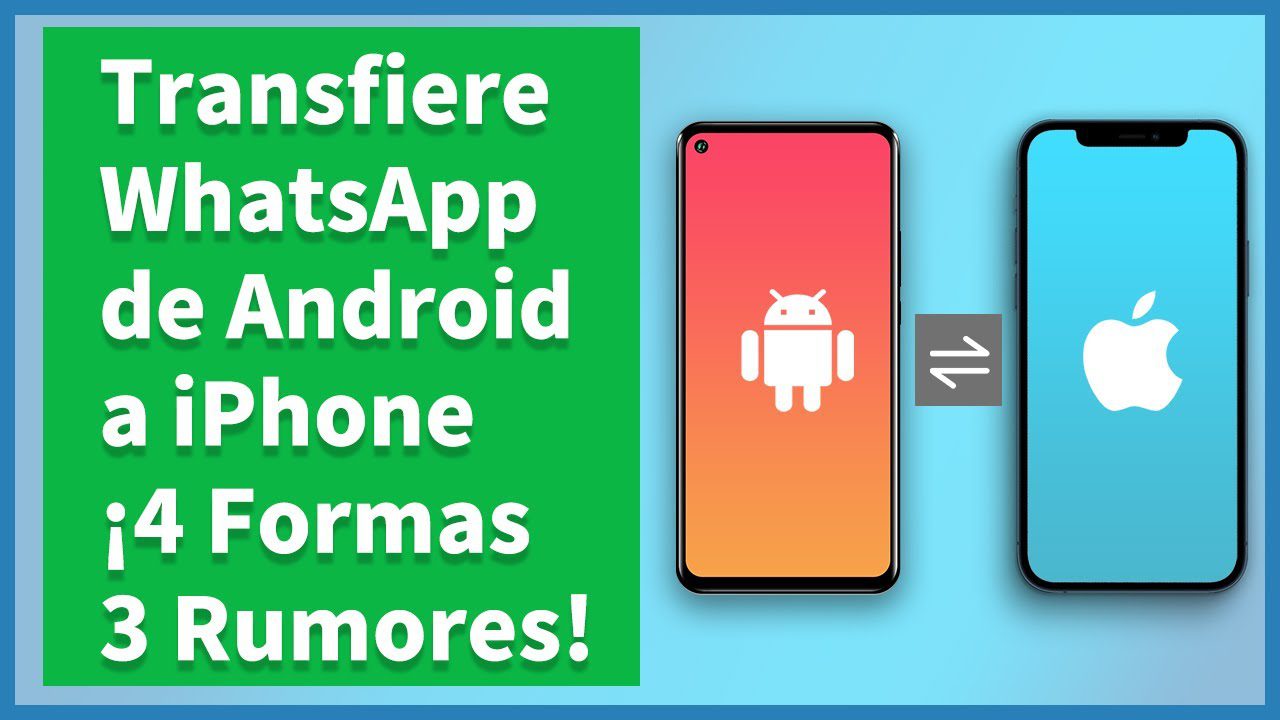 Transferir whatsapp de android a iphone